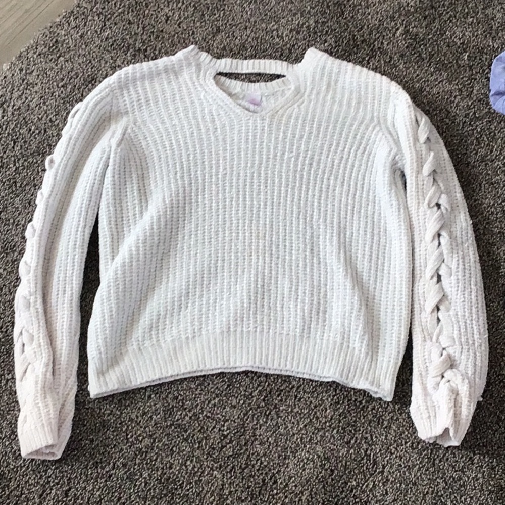 White sweater